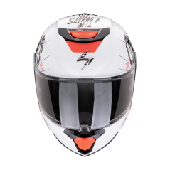 Kids motorcycle helmet SCORPION EXO-JNR AIR BOUM white/black