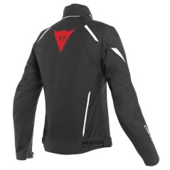 Dámská moto bunda DAINESE LAGUNA SECA 3 LADY D-DRY černo/červeno/bílá