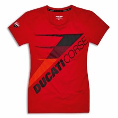 T-shirt DUCATI DC SPEED LADY red 98771081