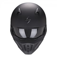 Moto přilba SCORPION COVERT-X solid černá matná