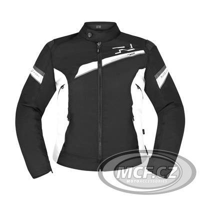 Dámská moto bunda RICHA GOTHAM 3 černo/bílo/růžová