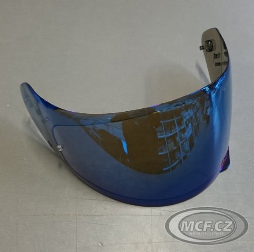 Plexi SCORPION EXO ELLIP-TEC MAXVISION 3D zrcadlové modré KDF14-3