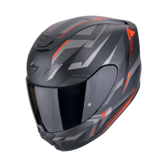 Motorcycle helmet SCORPION EXO-391 AAXO matte black/red