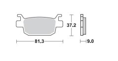 BRAKING desky 908SM1