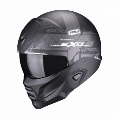 Moto helmet SCORPION EXO-COMBAT II XENON matt black/white