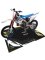 Koberec pod čtyřkolku, motokáru, motorku 160x200cm Hurly HUSQVARNA FC 4T černo/žlutý