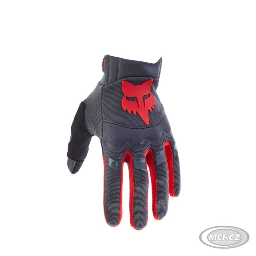 Rukavice FOX DIRTPAW Ce šedo/červené 31326-037
