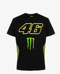Triko VR46 46 Monster Energy černé 530804