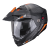 Motorcycle helmet SCORPION ADX-2 CAMINO matt black/silver/orange - PINLOCK INCLUDED