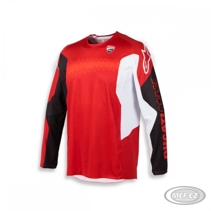 Dres DUCATI DESMO červený s místem pro číslo 98109225