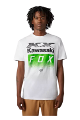 Triko FOX X KAWI bílé 30528-190
