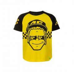 Dětské triko Valentino Rossi VR46 DOTTORONE žluté 393724