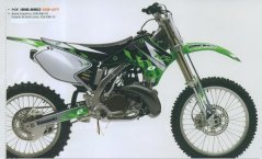 ONE Polep s potahem KAWASAKI KX 125-250 2003-07 | GS KW108