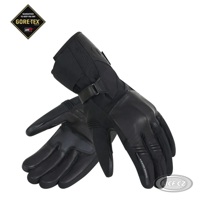 Motorcycle gloves ESKA SUMMER GRIP LONG GTX black 1319