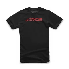 Triko ALPINESTARS RIDE 3.0 TEE černo/červené 1232-72200 1030