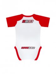 Dětské body MARC MARQUEZ BABY ROMPER 93 bílo/červené 19 83003