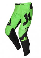 Moto kalhoty JUST1 J-FLEX ARIA neonově zeleno/černé
