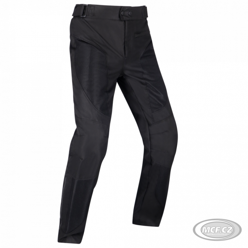 Moto kalhoty RICHA AIRSUMMER černé - nadměrná velikost