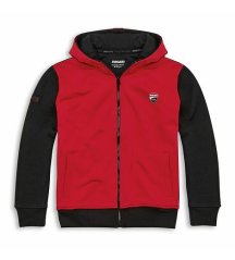 Dětská mikina DUCATI CORSE TRACK černo/červená 98770111