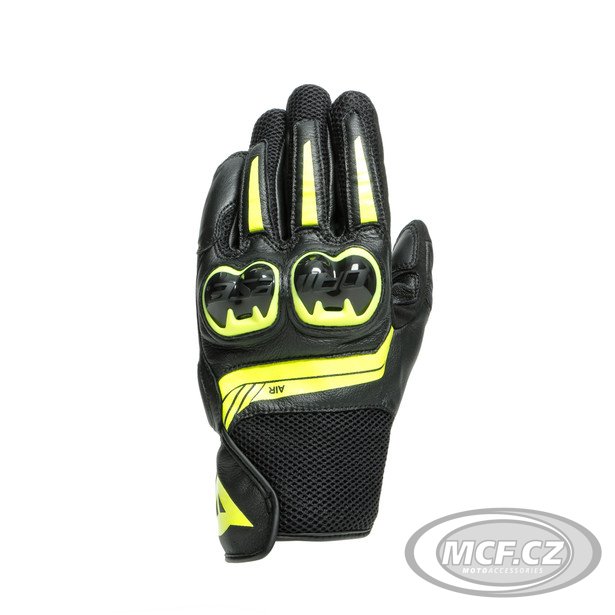 Moto rukavice DAINESE MIG 3 UNISEX černo/neonově žluté
