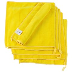 Riderr Microfibre Towels 6pcs yellow