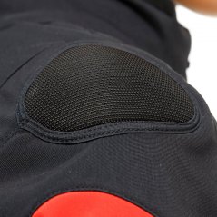 Dámská moto bunda DAINESE CARVE MASTER 3 LADY GORE-TEX černo/ebony/červená