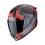Moto přilba SCORPION EXO-1400 EVO II AIR LINART černo/červená