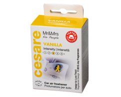 Autovůně Cesare Vanilla žlutá