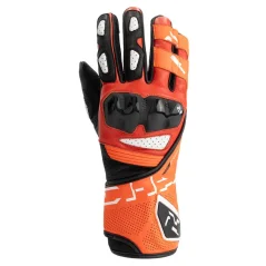 Moto rukavice RICHA RS-86 červeno/fluo červené