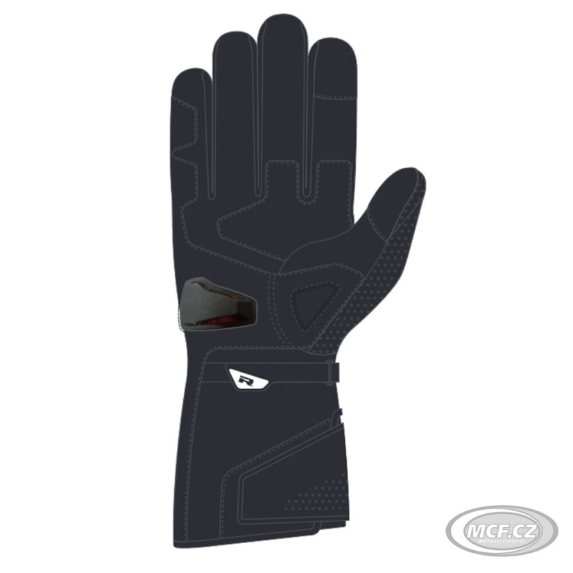 Moto rukavice RICHA RS-86 černo/bílé