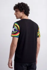 Triko VR46 Luna Monster Energy černé 566604