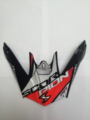 Kšilt SCORPION VX-20 AIR TACTIK černo/červený