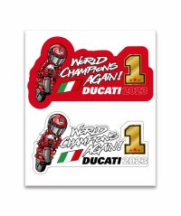 Samolepky DUCATI WORLD CHAMPIONS 2023 987712380