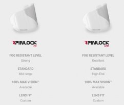 Pinlock 120 na plexi SCORPION EXO-1400/R1/CARBON/520 AIR/391 čirý (DKS213)