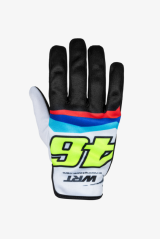 Rukavice VR46 WRT černo/bílé 497903