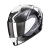 Moto přilba SCORPION EXO-1400 AIR CORSA černo/bílá
