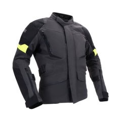 Moto bunda RICHA CYCLONE 2 GORE-TEX tmavě šedo/fluo žlutá