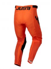 Moto kalhoty JUST1 J-ESSENTIAL oranžové