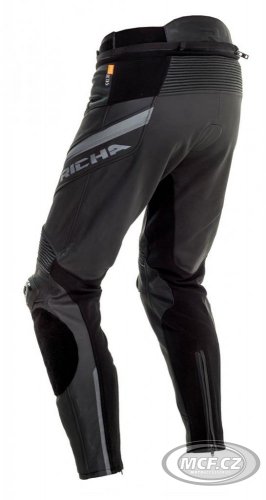 Moto kalhoty RICHA VIPER 2 STREET černé kožené