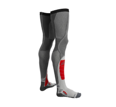 Nadkolenky ACERBIS X-LEG PRO VENTED šedo/červené 26704.295