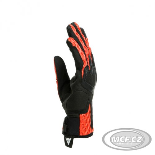 Moto rukavice DAINESE AIR-MAZE černo/flame oranžové