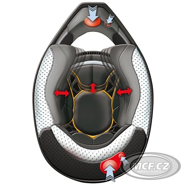 Moto přilba SCORPION VX-20 AIR QUARTZ fluo žlutá