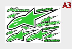 Samolepky ALPINESTARS A3