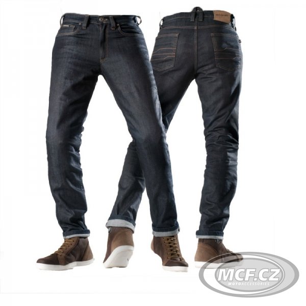 Kevlarové moto kalhoty SHIMA TARMAC RAW denim