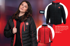 Bunda SUZUKI TEAM REVERSABLE černo/červená 990F0-BKQJ5