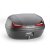 GIVI E455N Simply IV black case (Monolock with its own plate), red reflectors, 45L