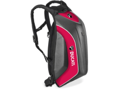 Skořepinový batoh na motorku TXR DUCATI černo/červený