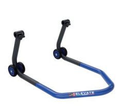 Univerzální zadní stojan LV8 s gumovými L čepy E620LG modrý