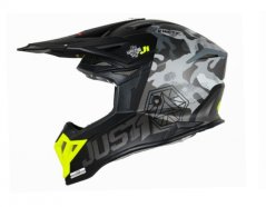 Moto přilba JUST1 J39 KINETIC matná camo fluo žluto/červeno/černá