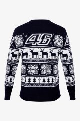Zimní svetr VR46 Christmas černý VRMSWXM2202
